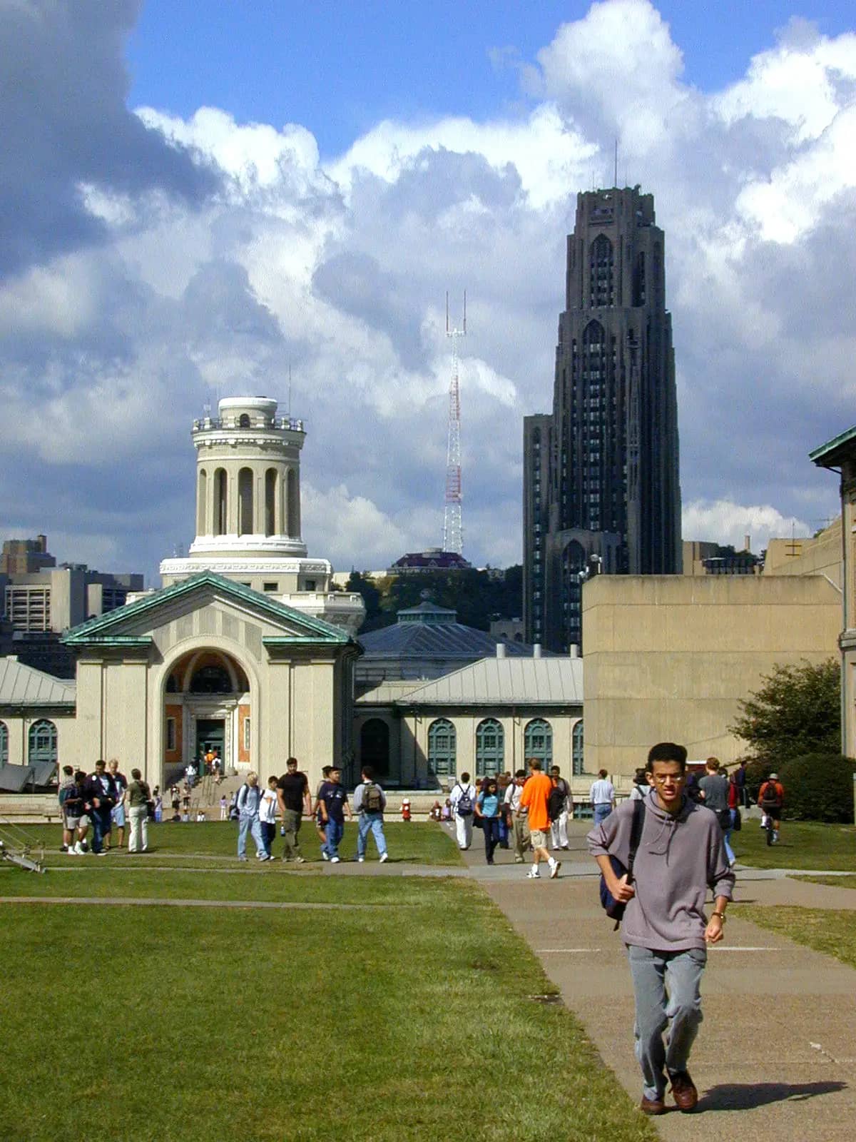 Carnegie Mellon University campus — CMU campus Cathedral Learning background