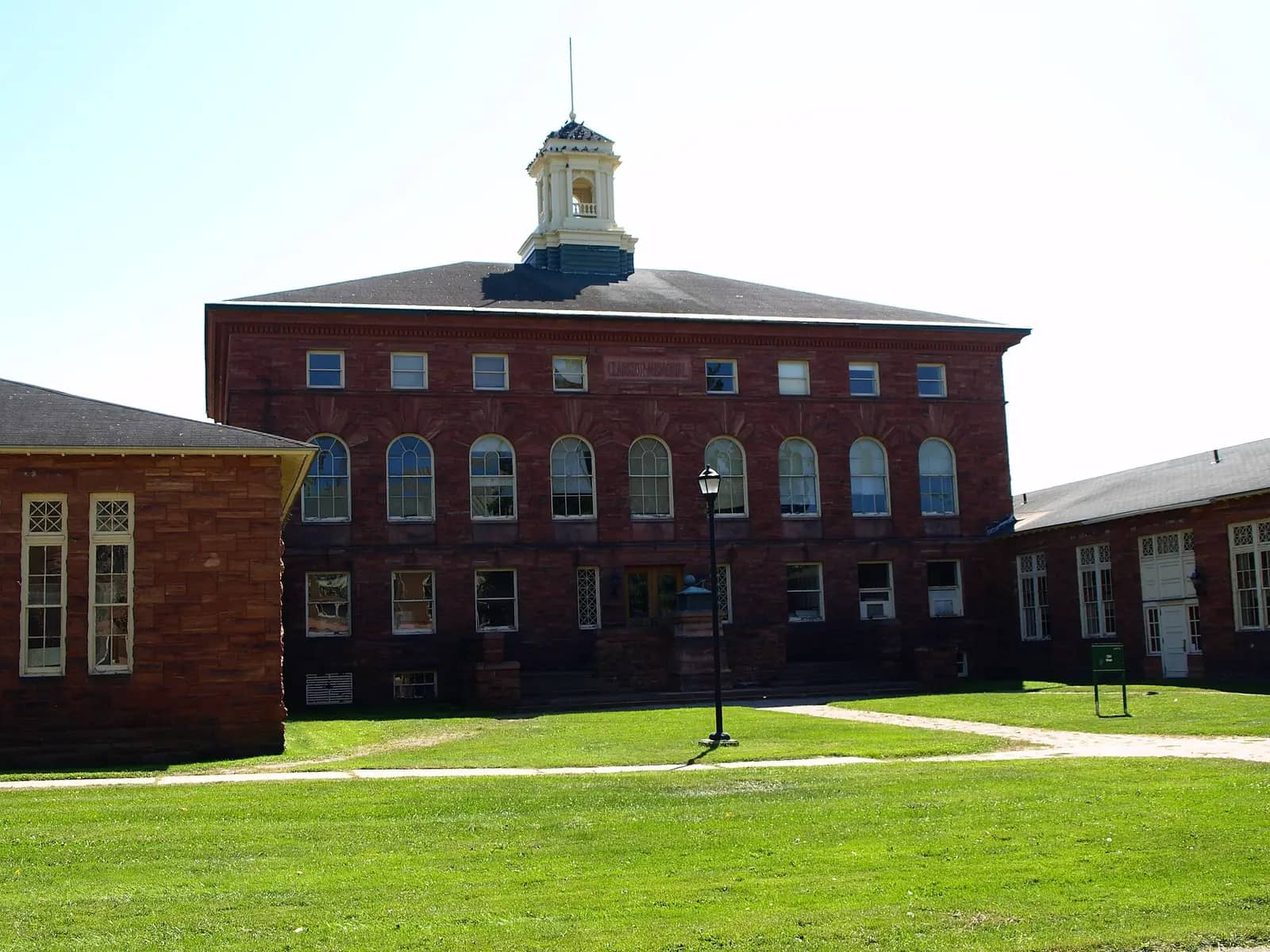 Clarkson University campus — Recent photograph of Clarkson University's Old Main