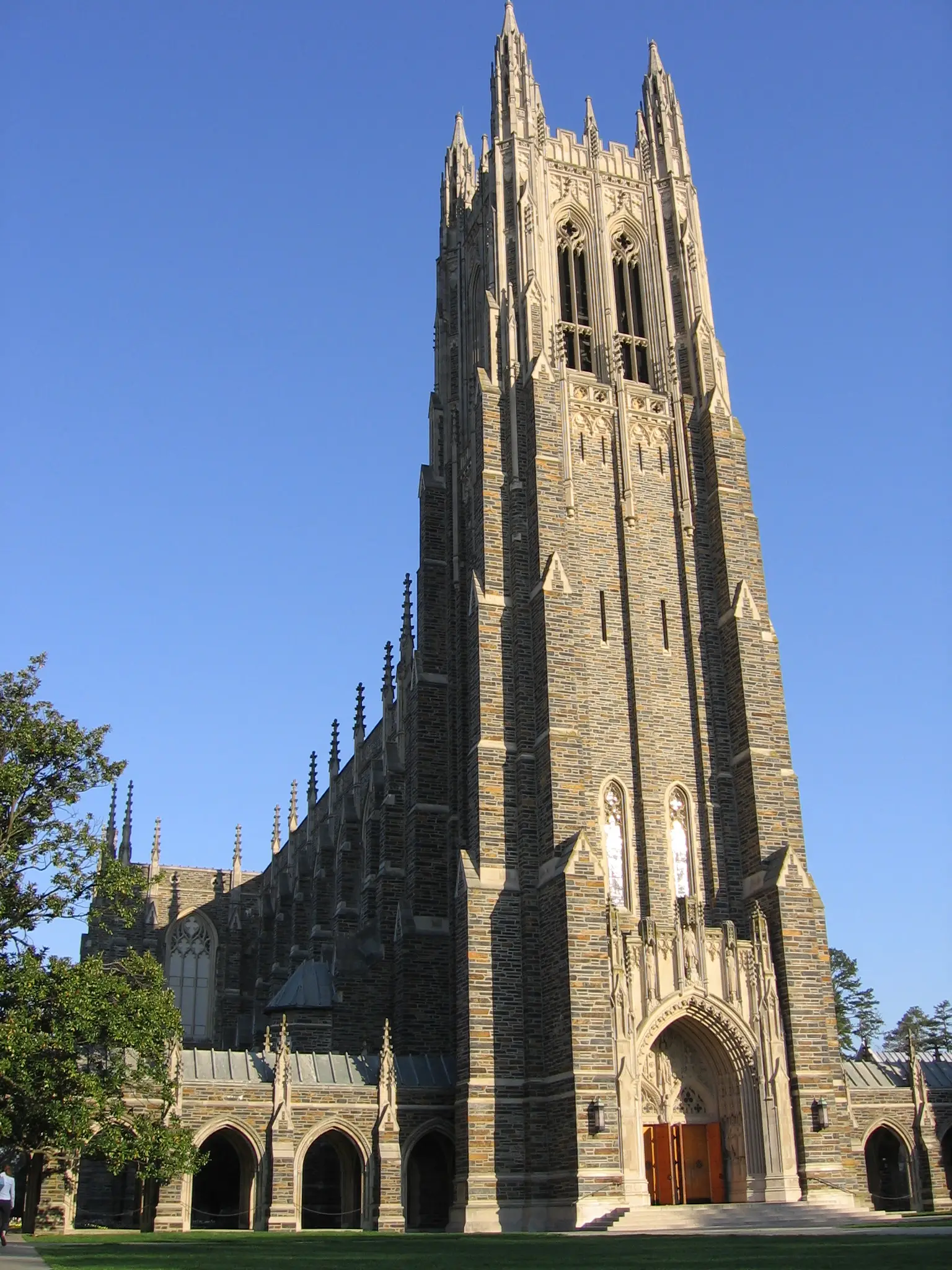 Duke University campus — Duke Chapel 4 16 05