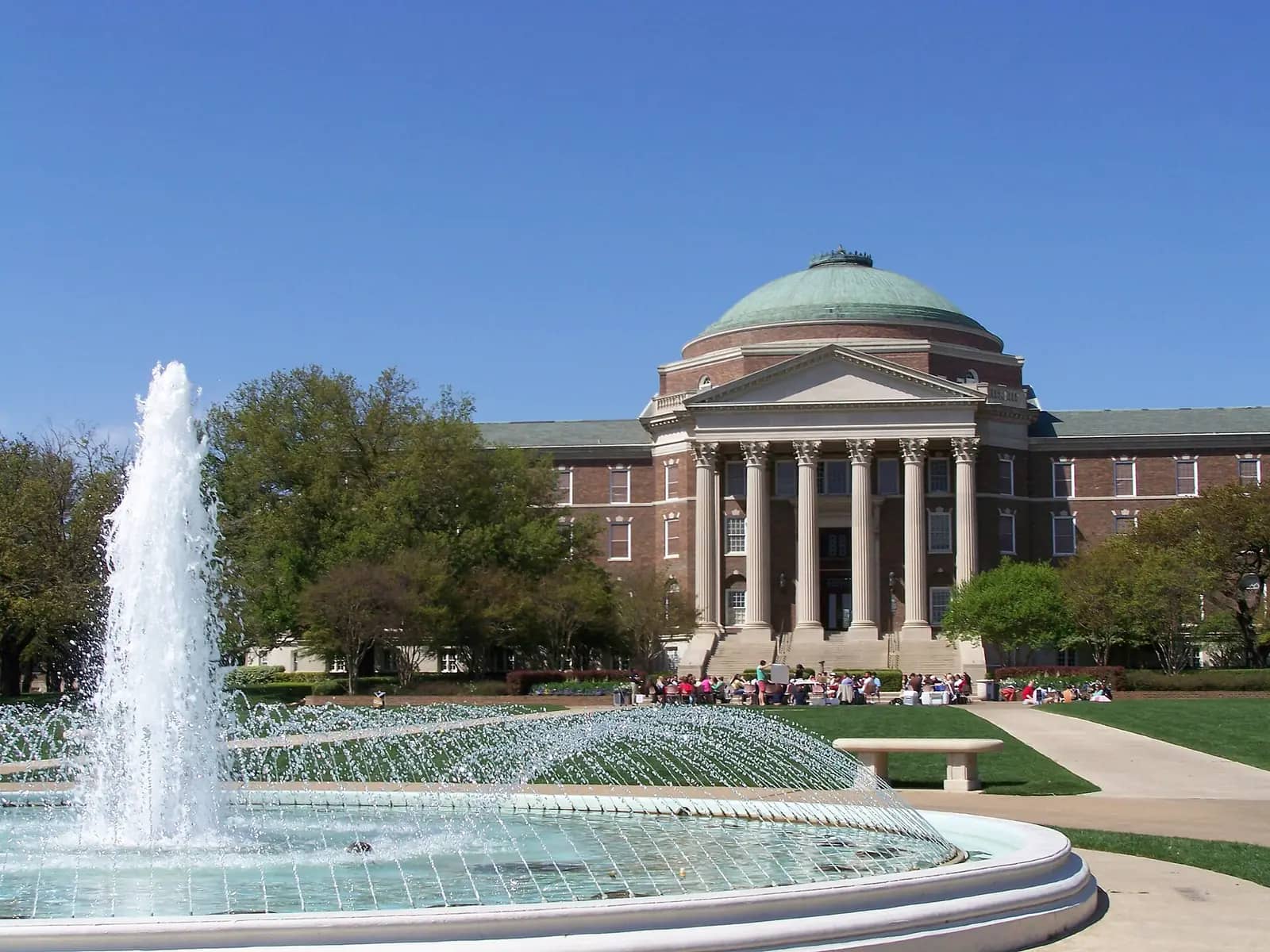 Southern Methodist University campus — Dallas Hall