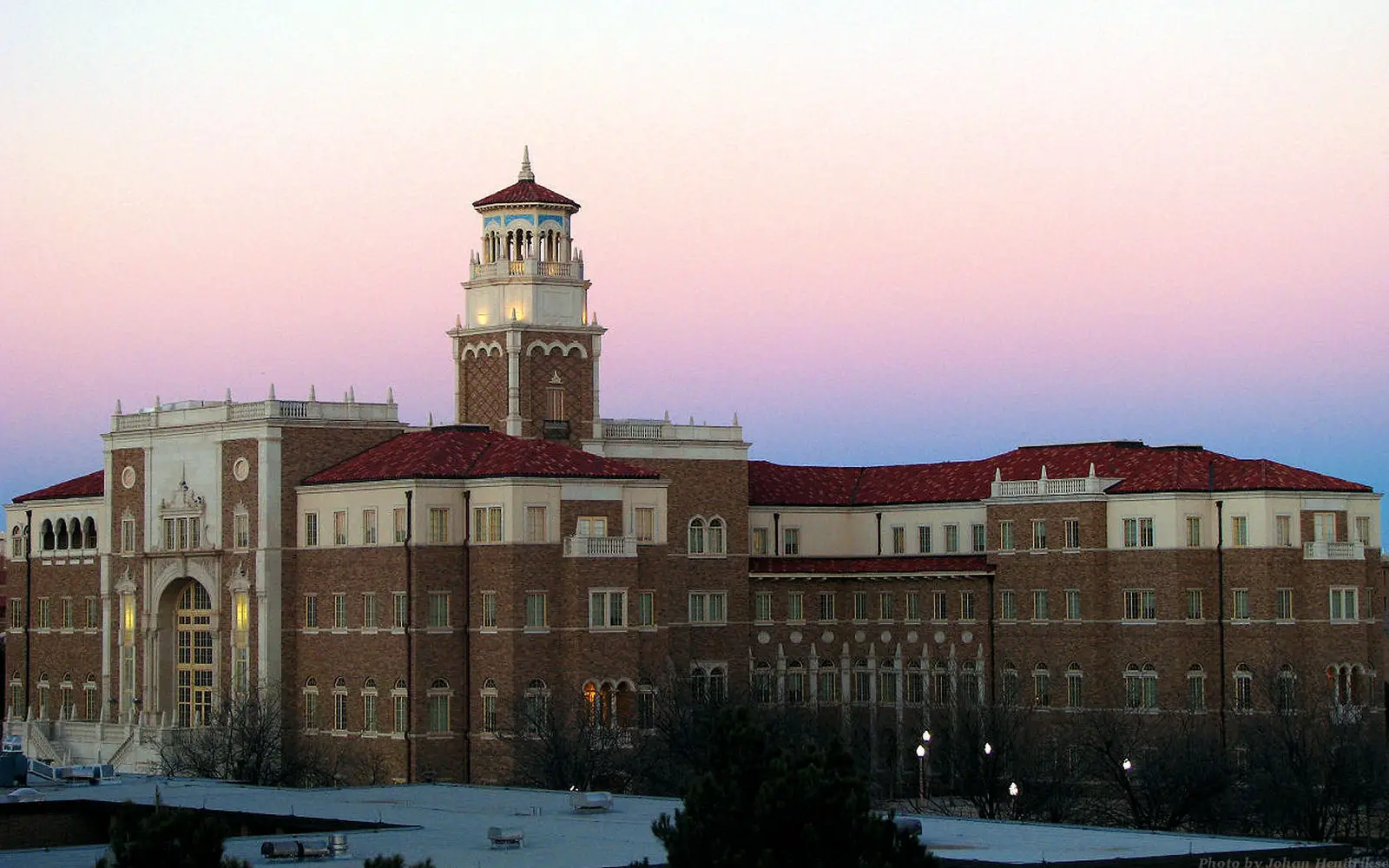 Texas Tech University campus — English and Philosophy building at Texas Tech University in Lubbock, Texas .