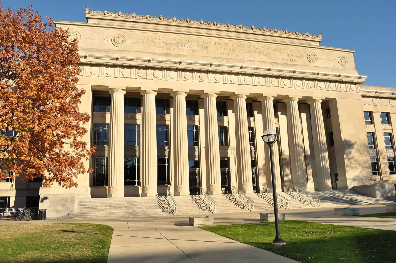 University of Michigan campus — Building on University of Michigan campus.