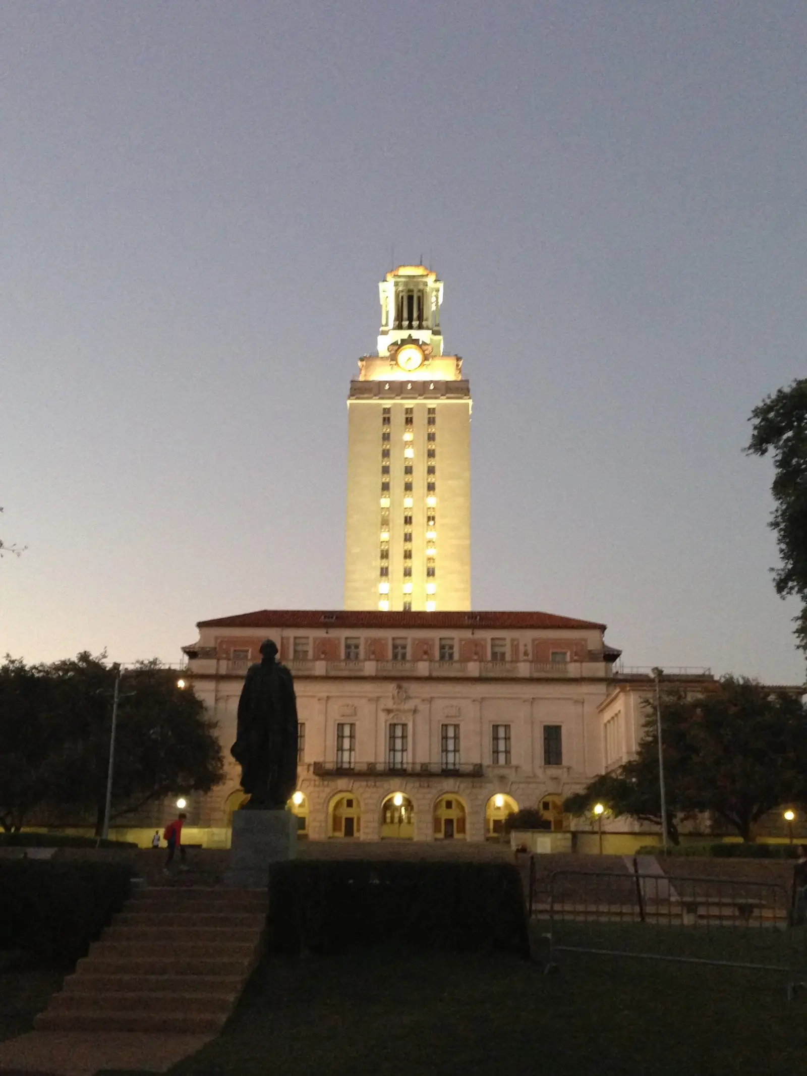 The University of Texas at Austin campus — Sundown