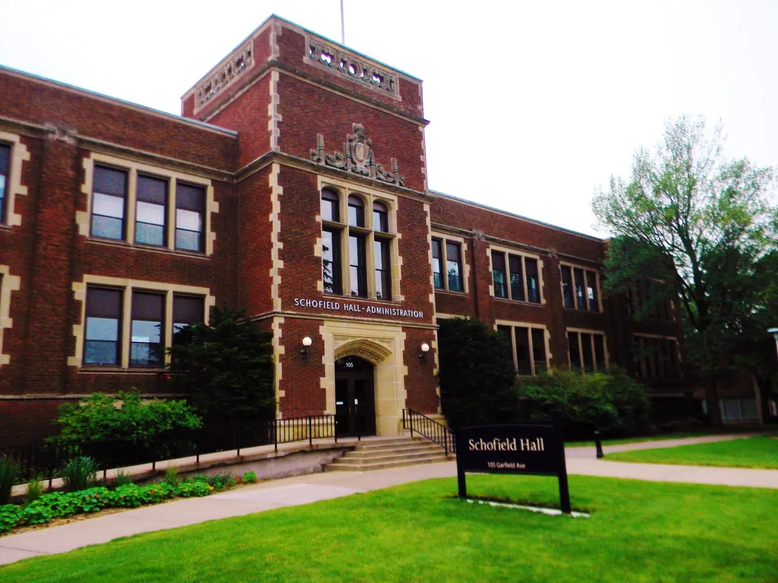 University of Wisconsin-Eau Claire campus — Schofield Hall